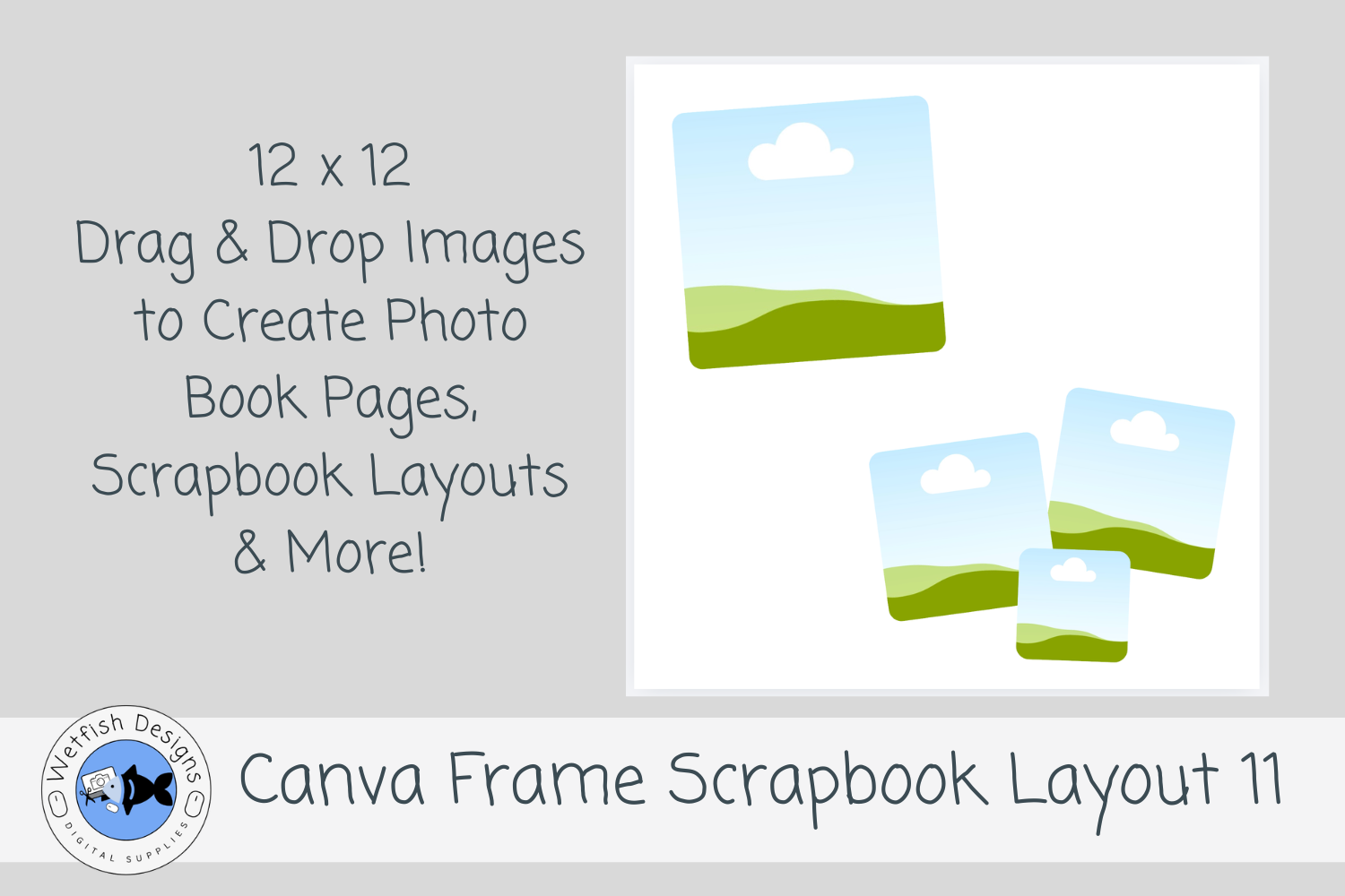 Canva Frame Scrapbook Layout 11