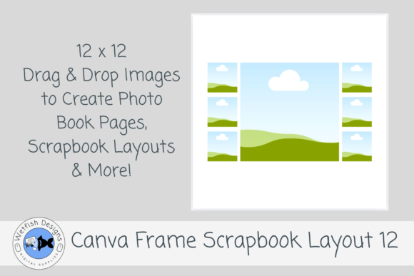 Canva Frame Scrapbook Layout 12