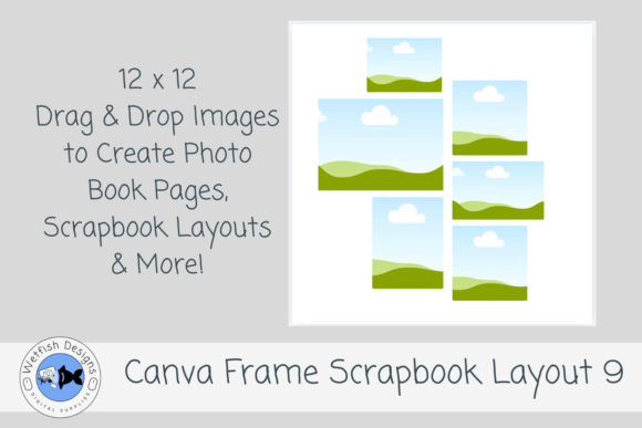 Canva Frame Scrapbook Layout 9