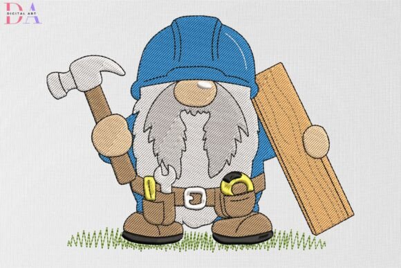 Construction Worker Gnome