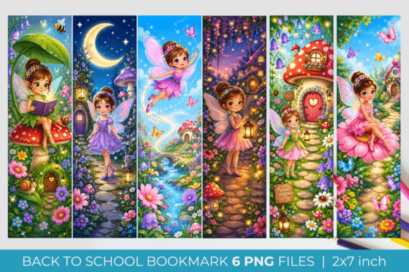 Fairy Bookmarks, School Bookmark