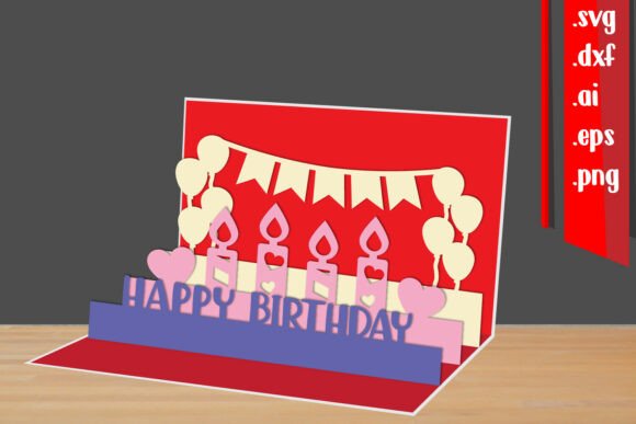 Happy Birthday Popup Card DIY