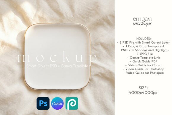 Jewelry Dish Mockup