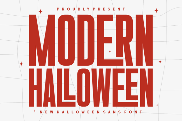 Modern Halloween Sans Serif Font By Riman (7NTypes)