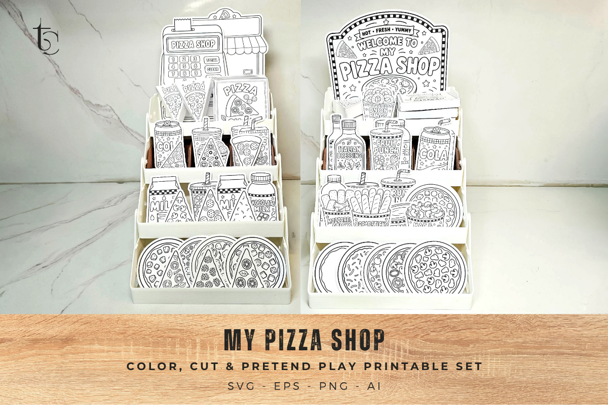 My Pizza Shop – Printable Set