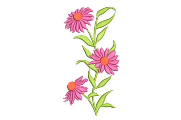 Pink Daisy Floral Stem