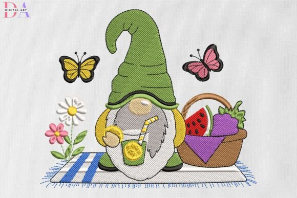 Summer Picnic Gnome