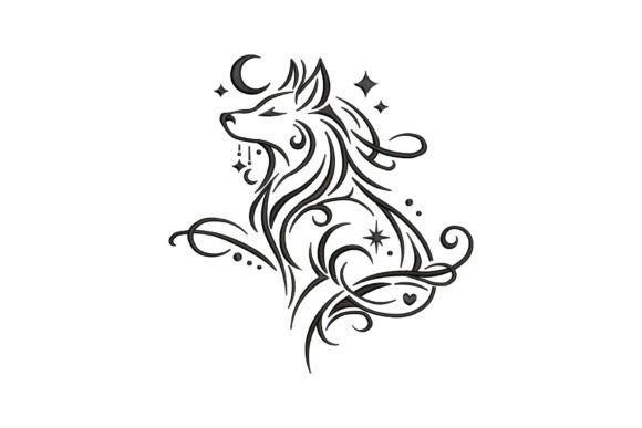 Wolf Outline
