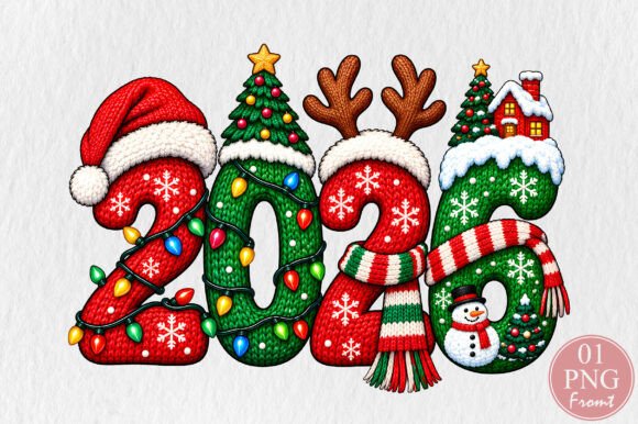2026 Christmas PNG Sublimation