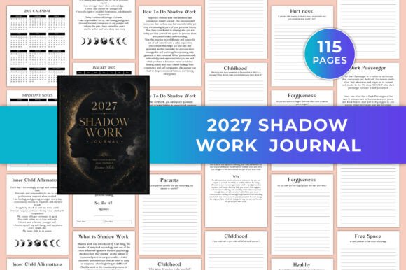 2027 Shadow Work Journal KDP Interiors