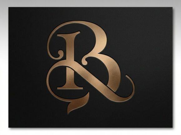 B Refined Classic Monogram Logo