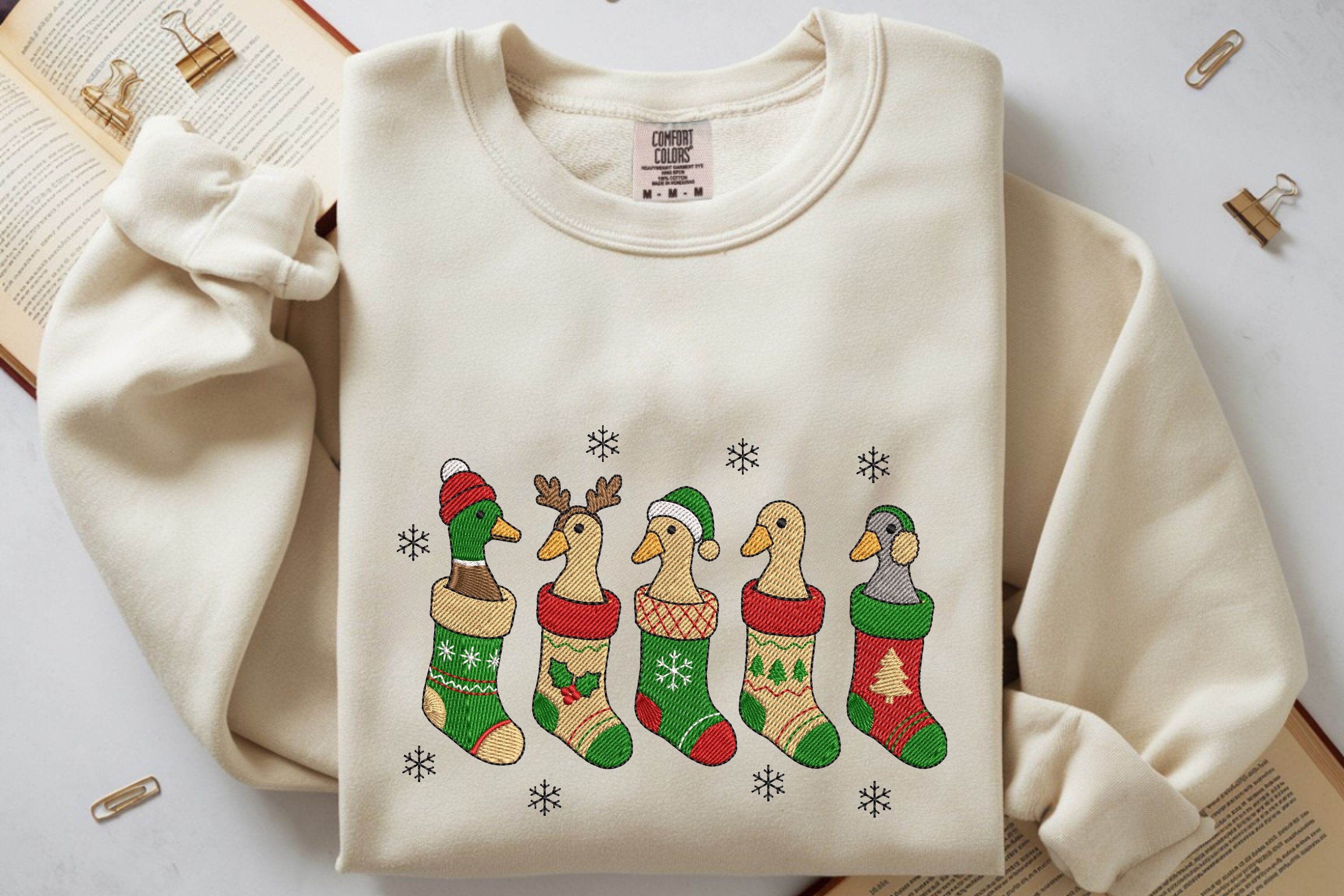 Christmas Goose Stocking - photo 3