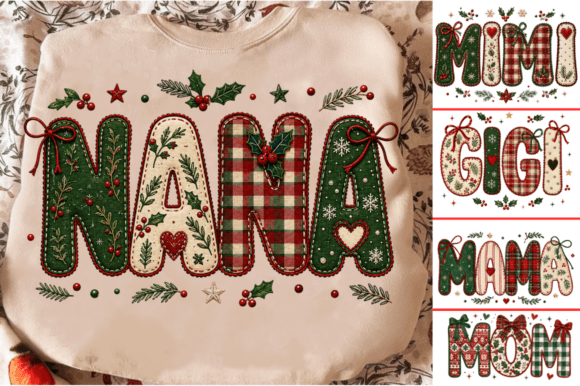 Christmas Mama Bundle Png, Christmas PNG