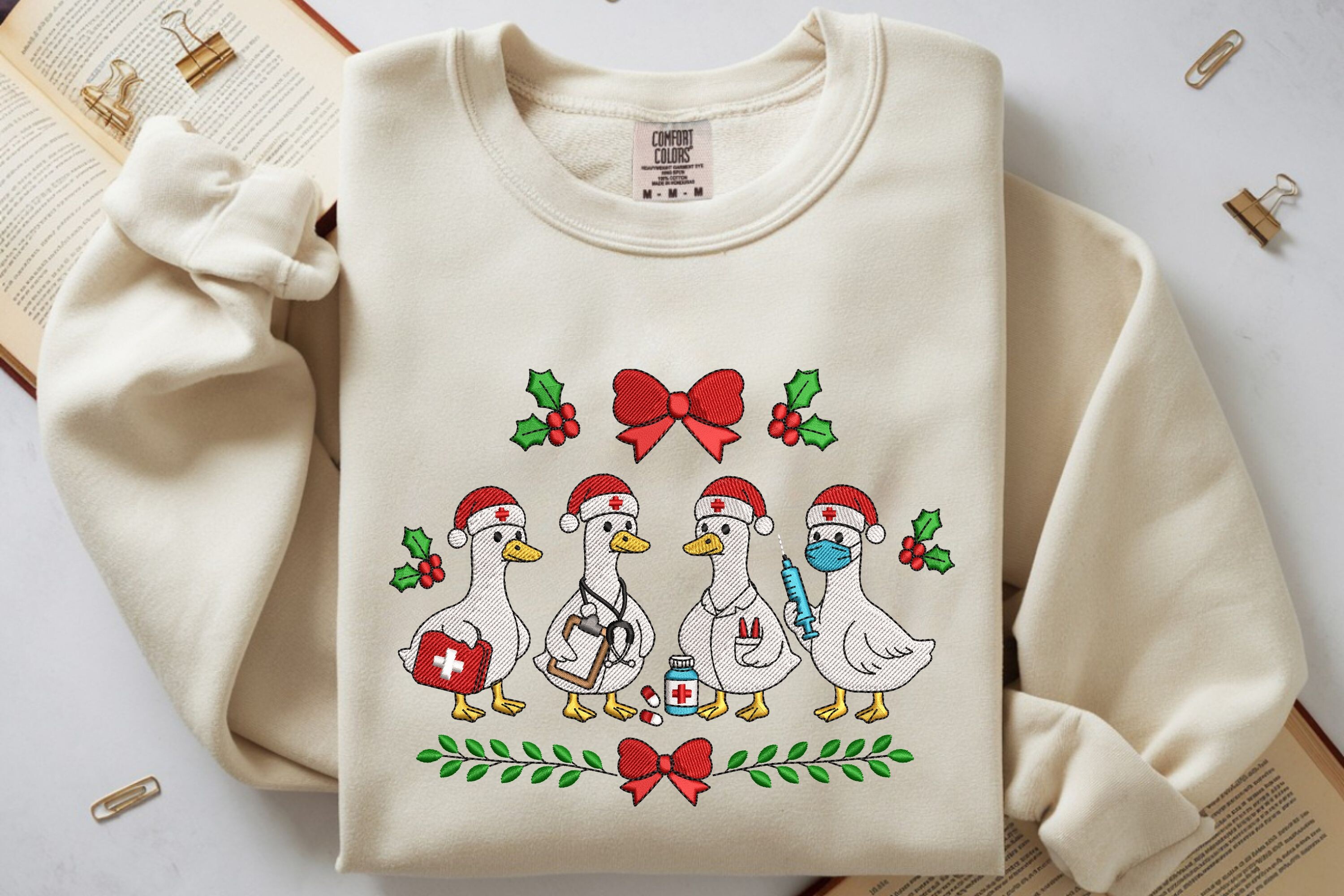 Christmas Nurse Goose - photo 3
