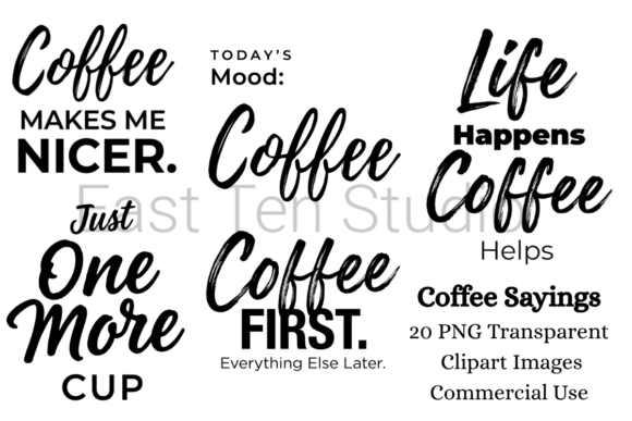 Coffee Sayings Bundle