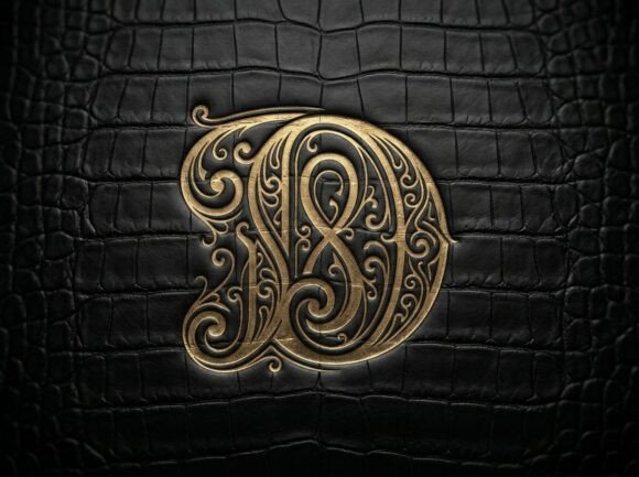 D Refined Classic Monogram Logo
