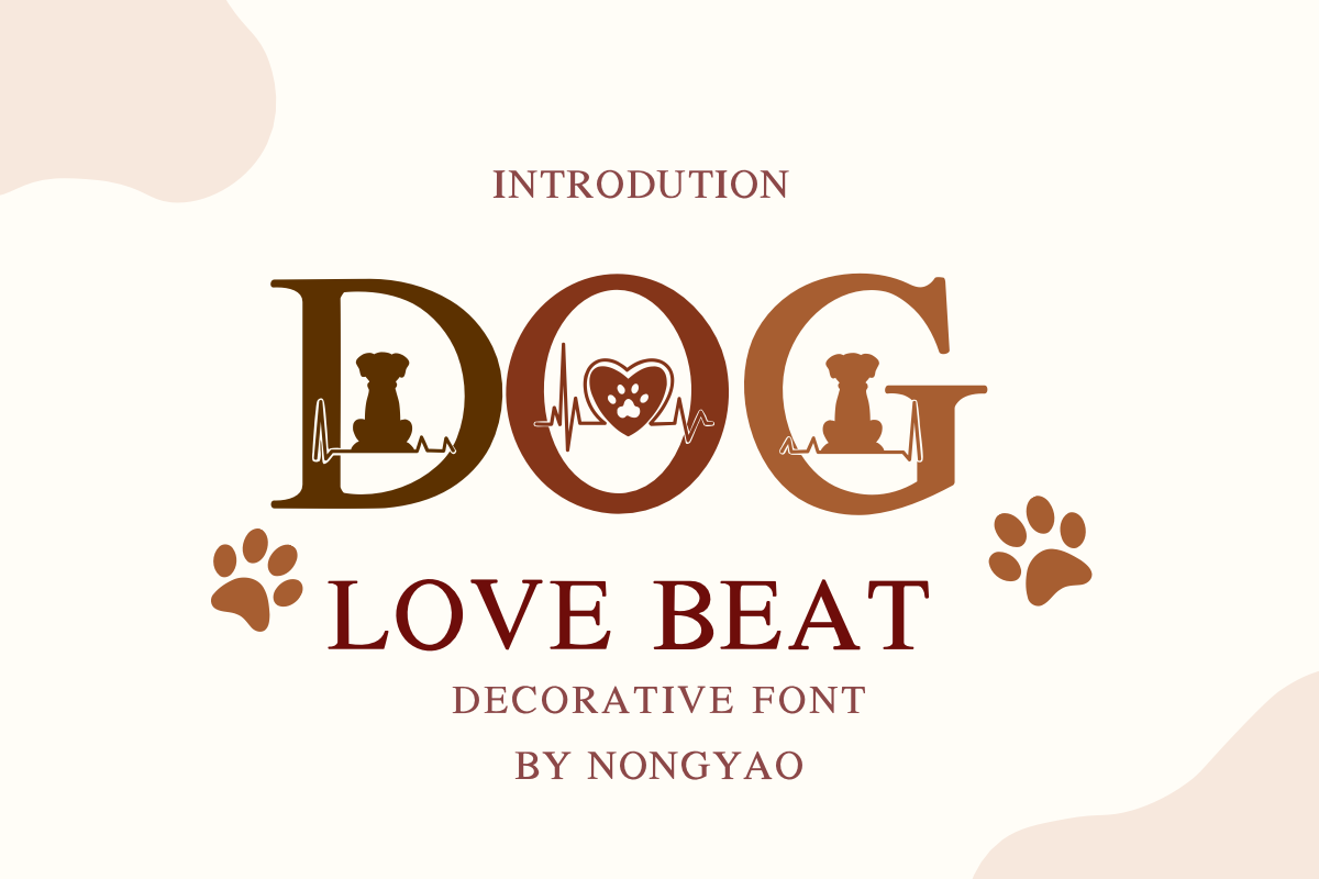 Dog Love Beat Font