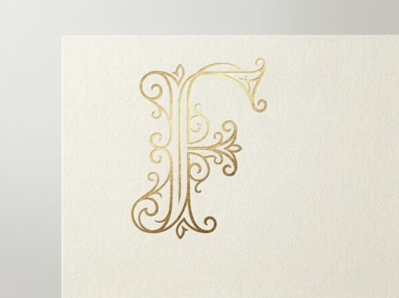 F Refined Classic Monogram Logo
