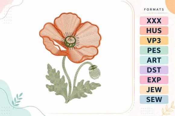 Floral Ripple Motif