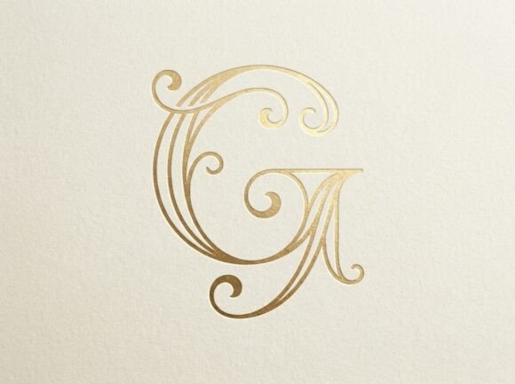 G Elegant Luxury Monogram Logo