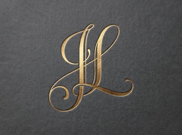 JL Elegant Intertwined Monogram Logo