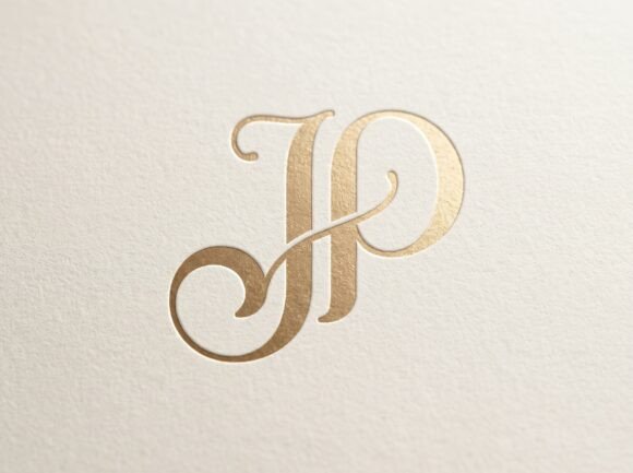 JP Classic Ornamental Monogram Logo