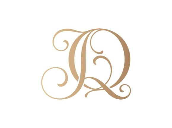 JQ Elegant Refined Monogram Logo