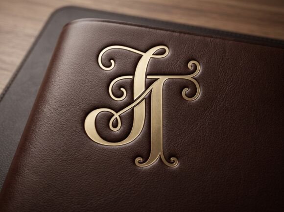 JT Classic Ornamental Monogram Logo