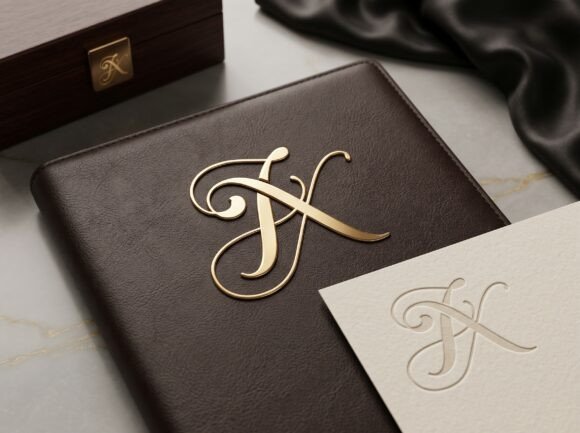 JX Classic Luxury Monogram Logo