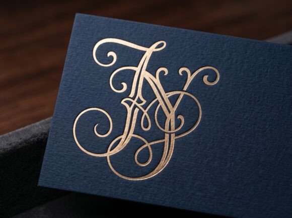 JY Ornate Luxury Monogram Logo