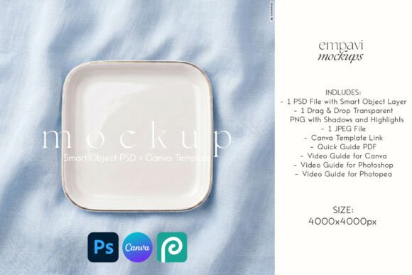 Jewelry Dish Mockup