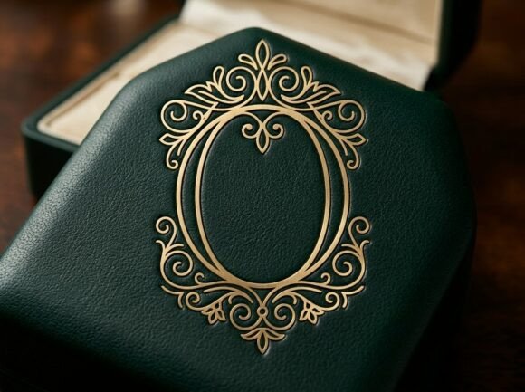 O Crown Wedding Monogram Logo