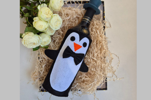 Penguin Wine Bottle Cover Pattern