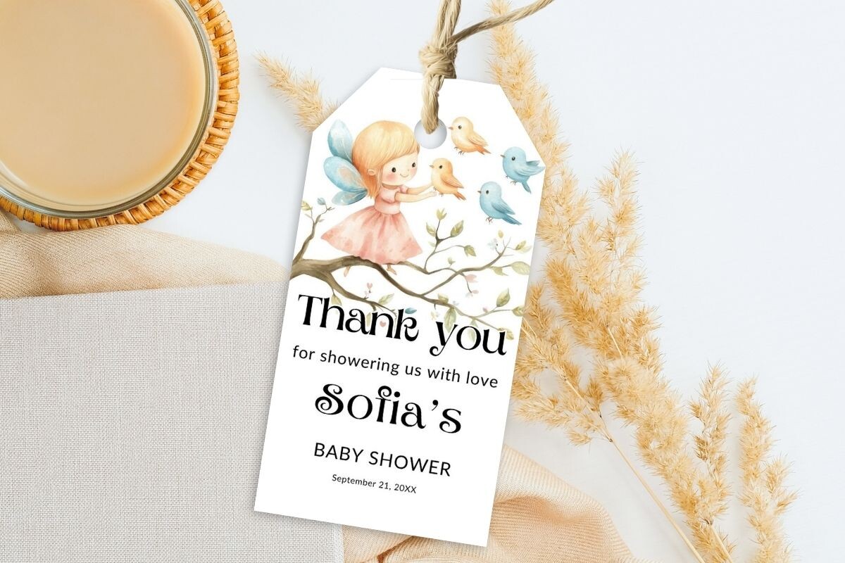 Printable Birthday Party Gift Tag 109