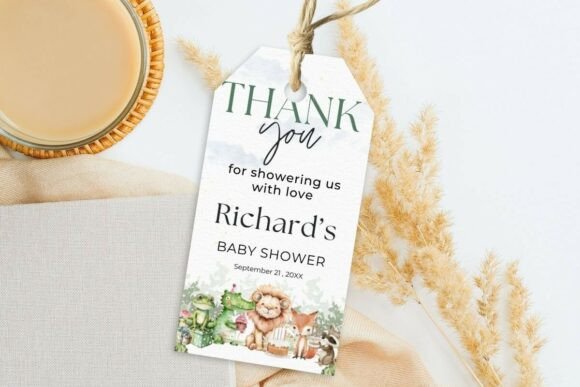 Printable Birthday Party Gift Tag 121