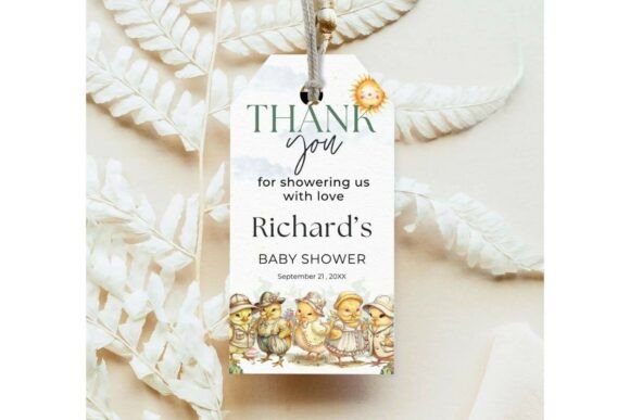 Printable Birthday Party Gift Tag 129