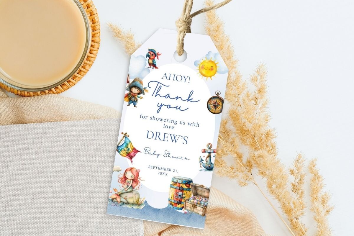 Printable Birthday Party Gift Tag 136