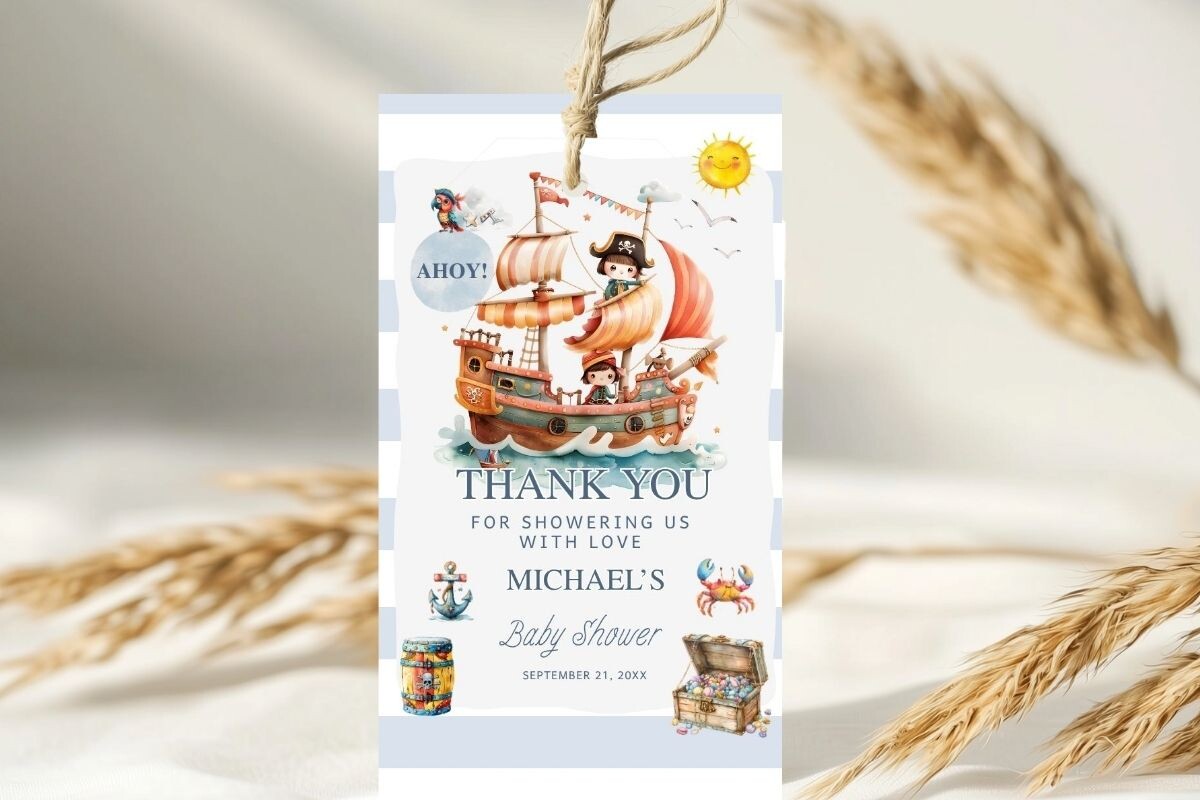 Printable Birthday Party Gift Tag 137