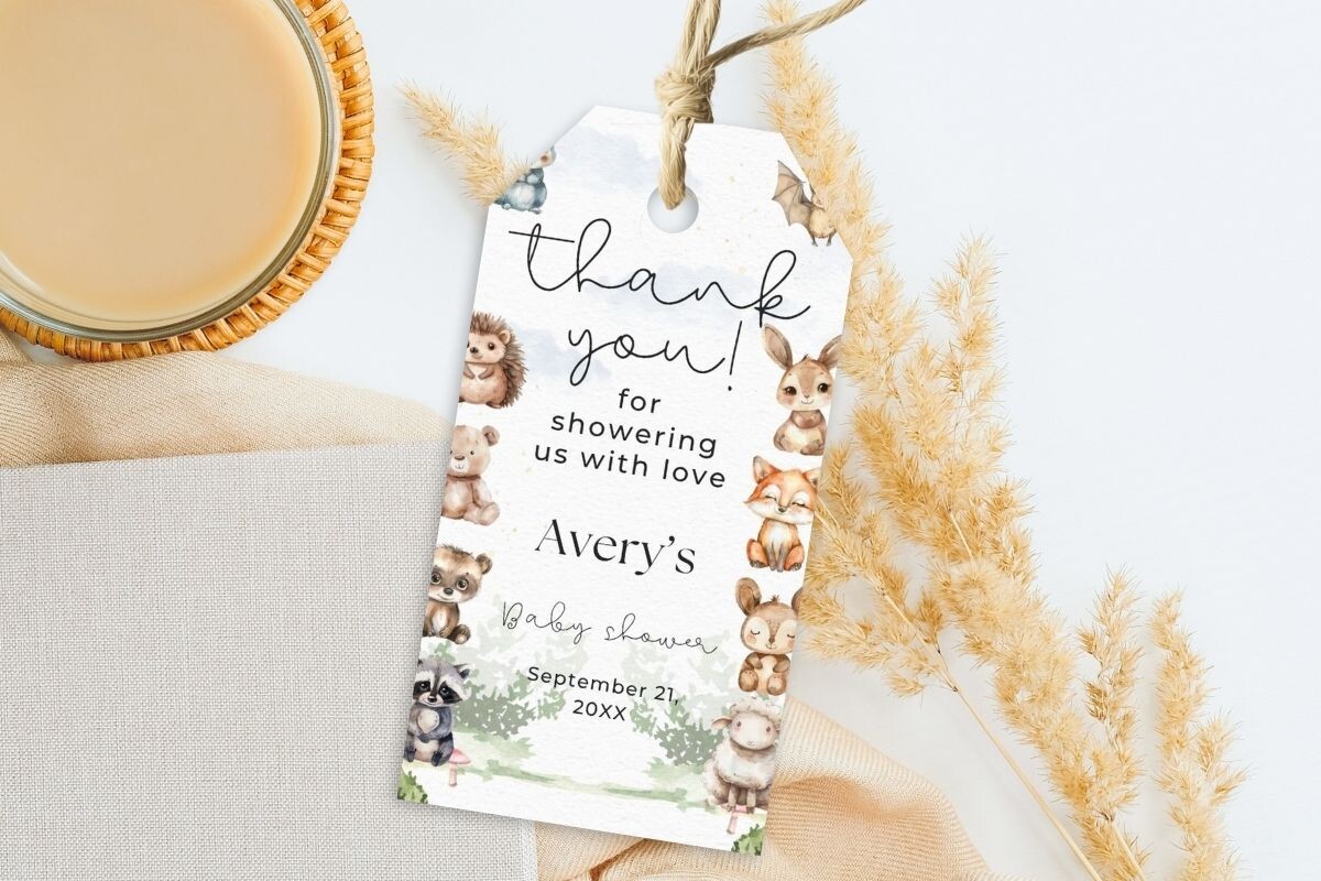Printable Birthday Party Gift Tag 142