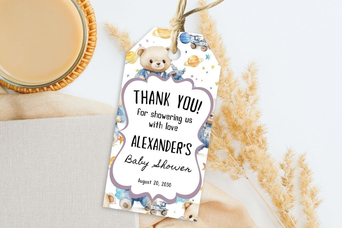 Printable Birthday Party Gift Tag 148
