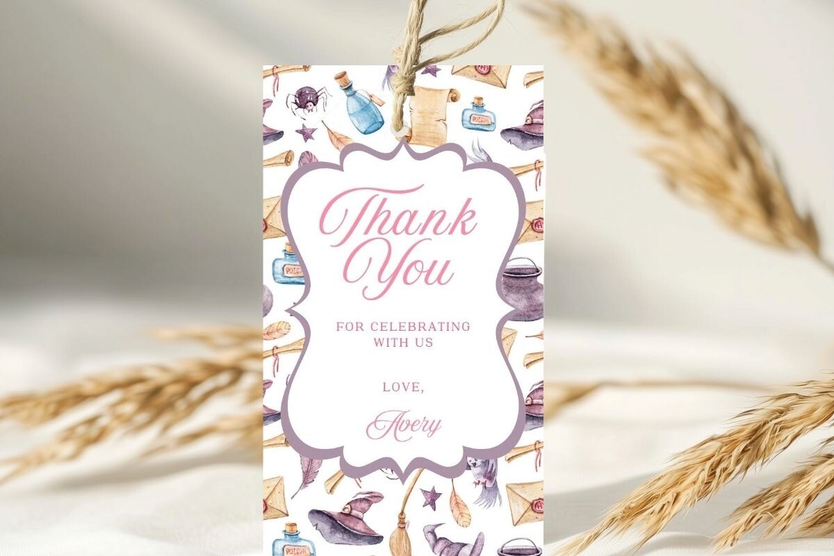 Printable Birthday Party Gift Tag 149