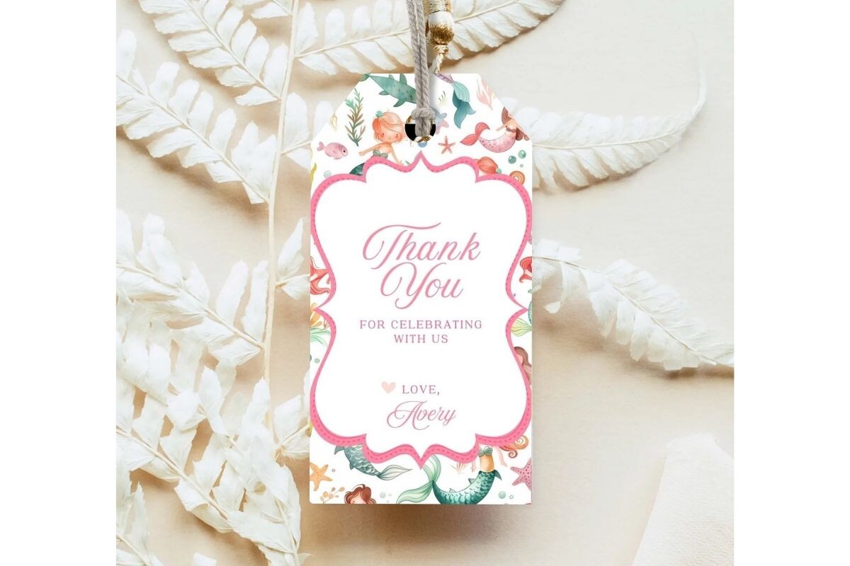 Printable Birthday Party Gift Tag 150