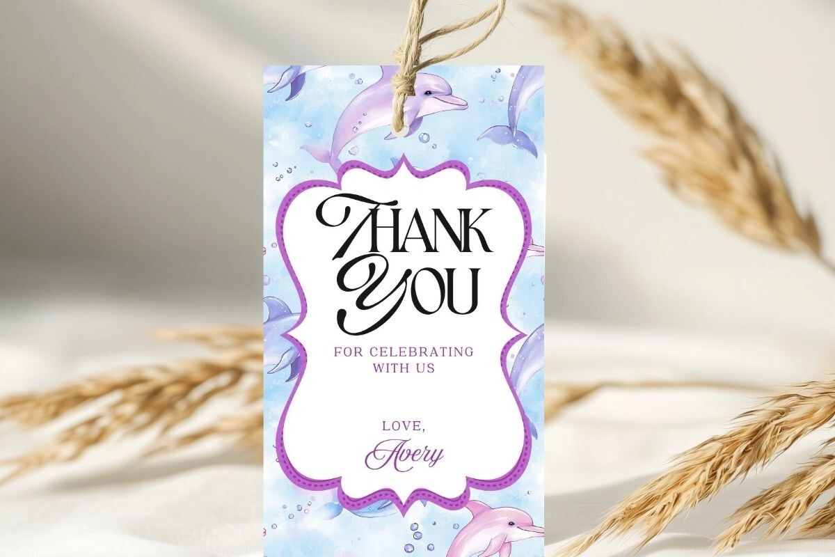 Printable Birthday Party Gift Tag 152