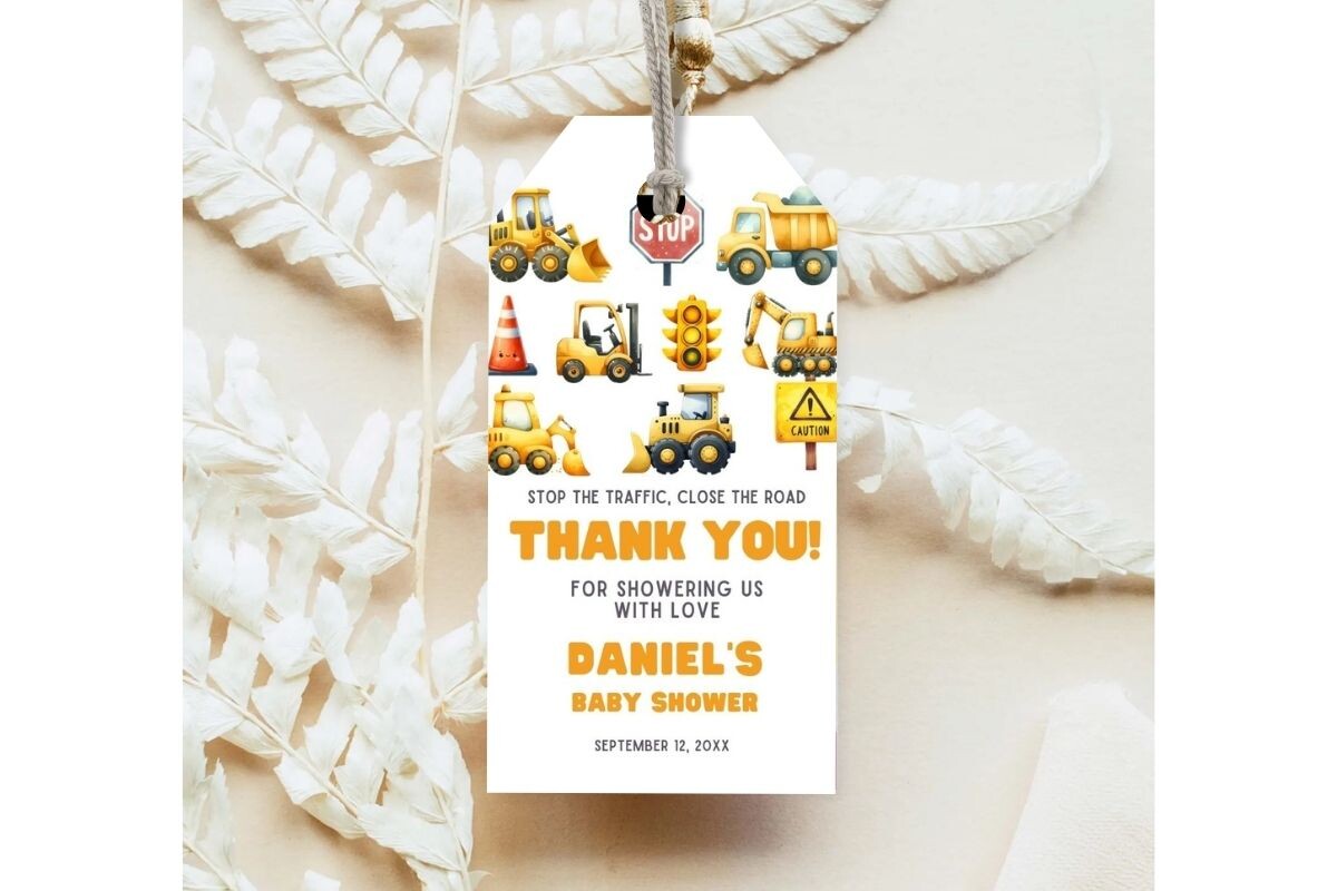 Printable Birthday Party Gift Tag 153