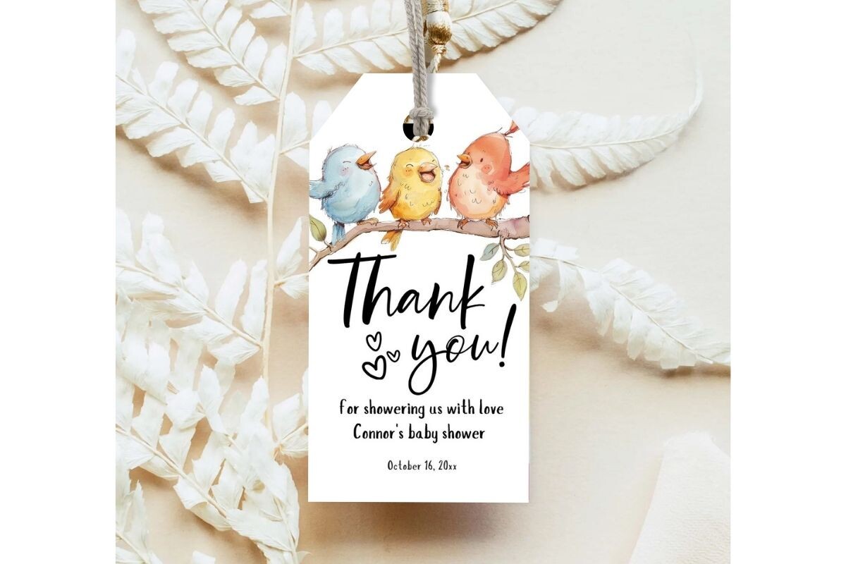 Printable Birthday Party Gift Tag 156