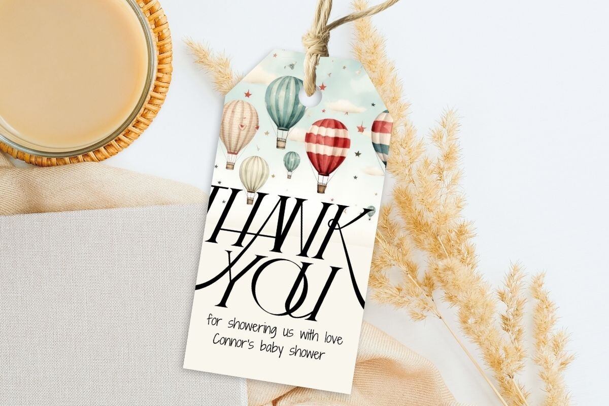 Printable Birthday Party Gift Tag 157