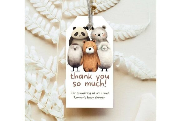 Printable Birthday Party Gift Tag 165