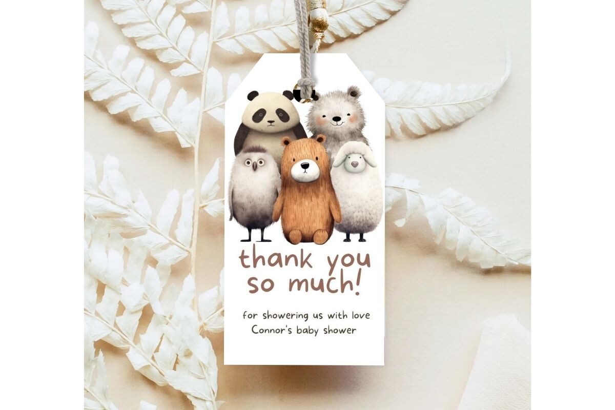 Printable Birthday Party Gift Tag 165