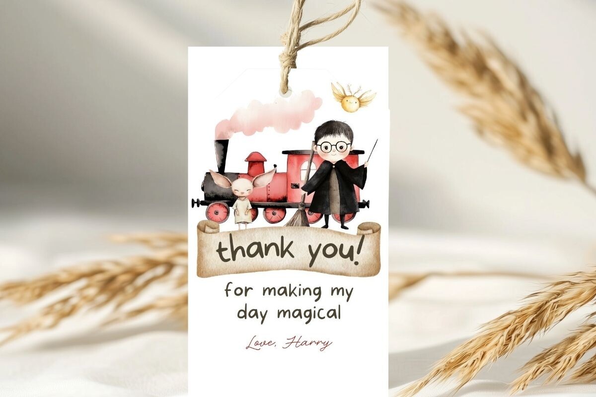 Printable Birthday Party Gift Tag 176
