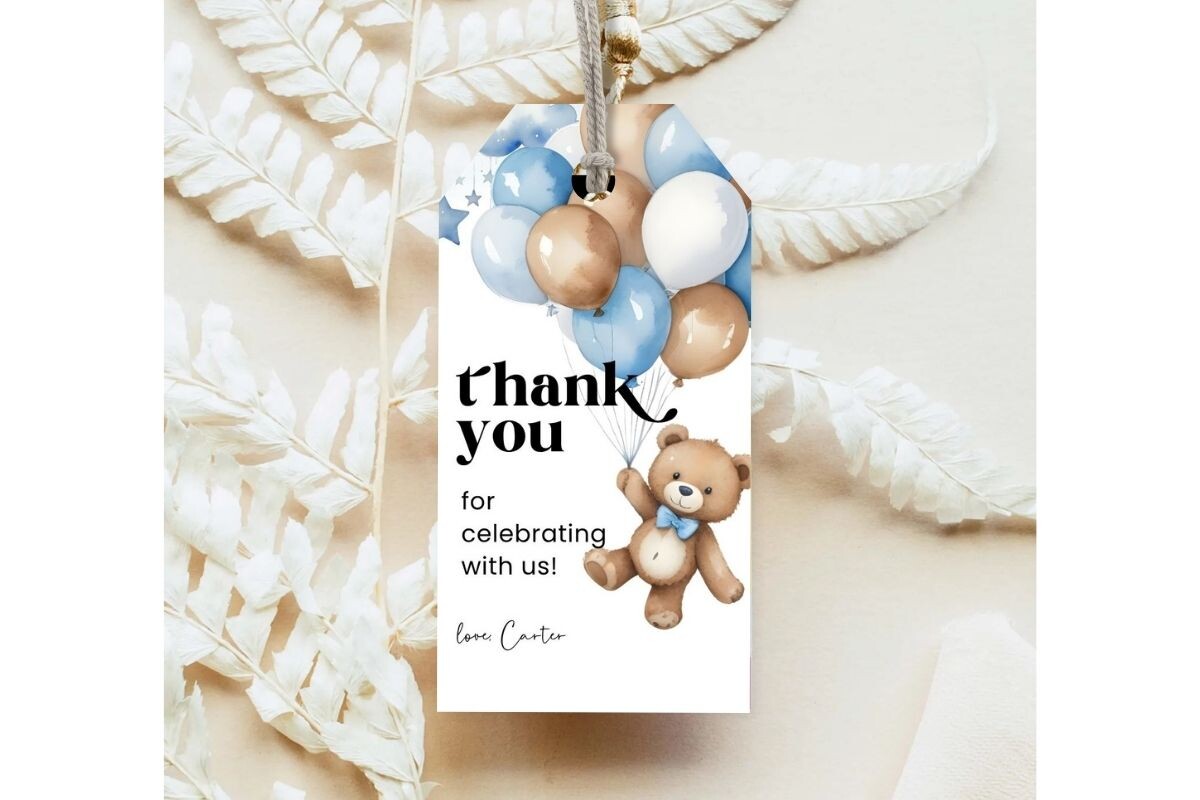Printable Birthday Party Gift Tag 189